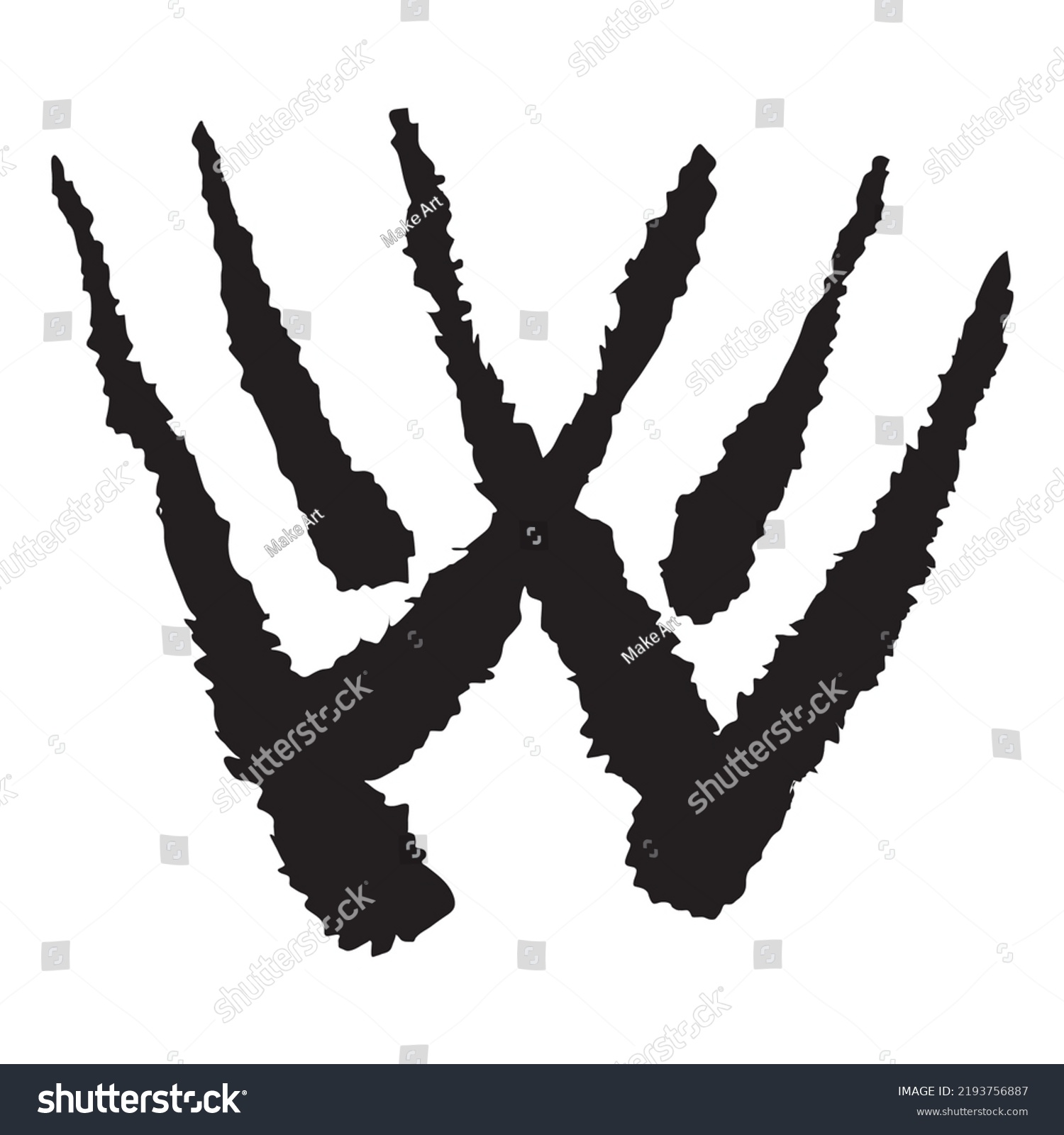 Wolverine Claws SVG