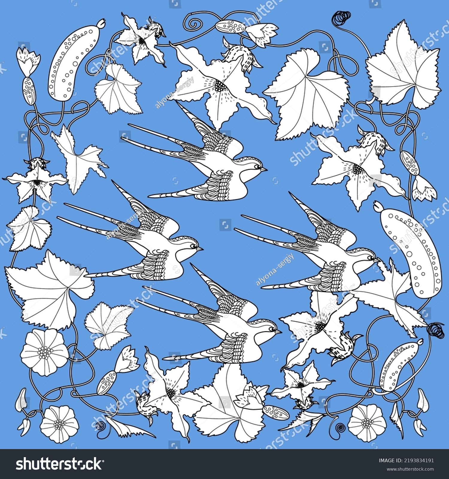 Art Therapy Coloring Page Coloring Book Stock Vector (Royalty Free