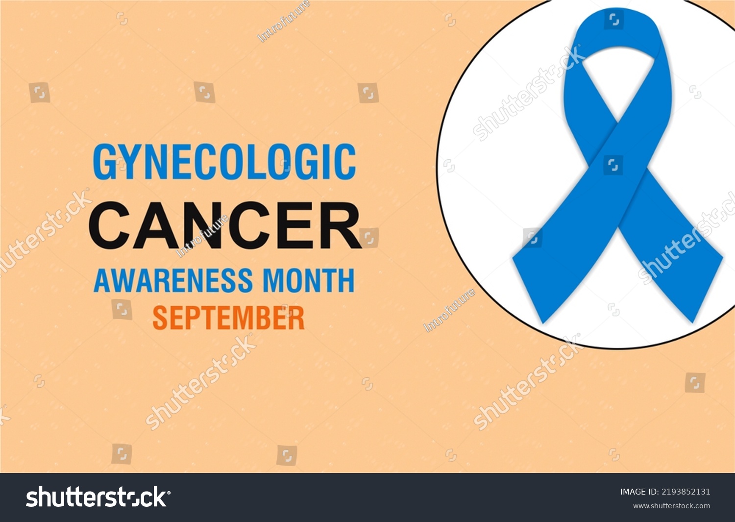 Gynecologic Cancer Awareness Month September Banner Stock Illustration ...