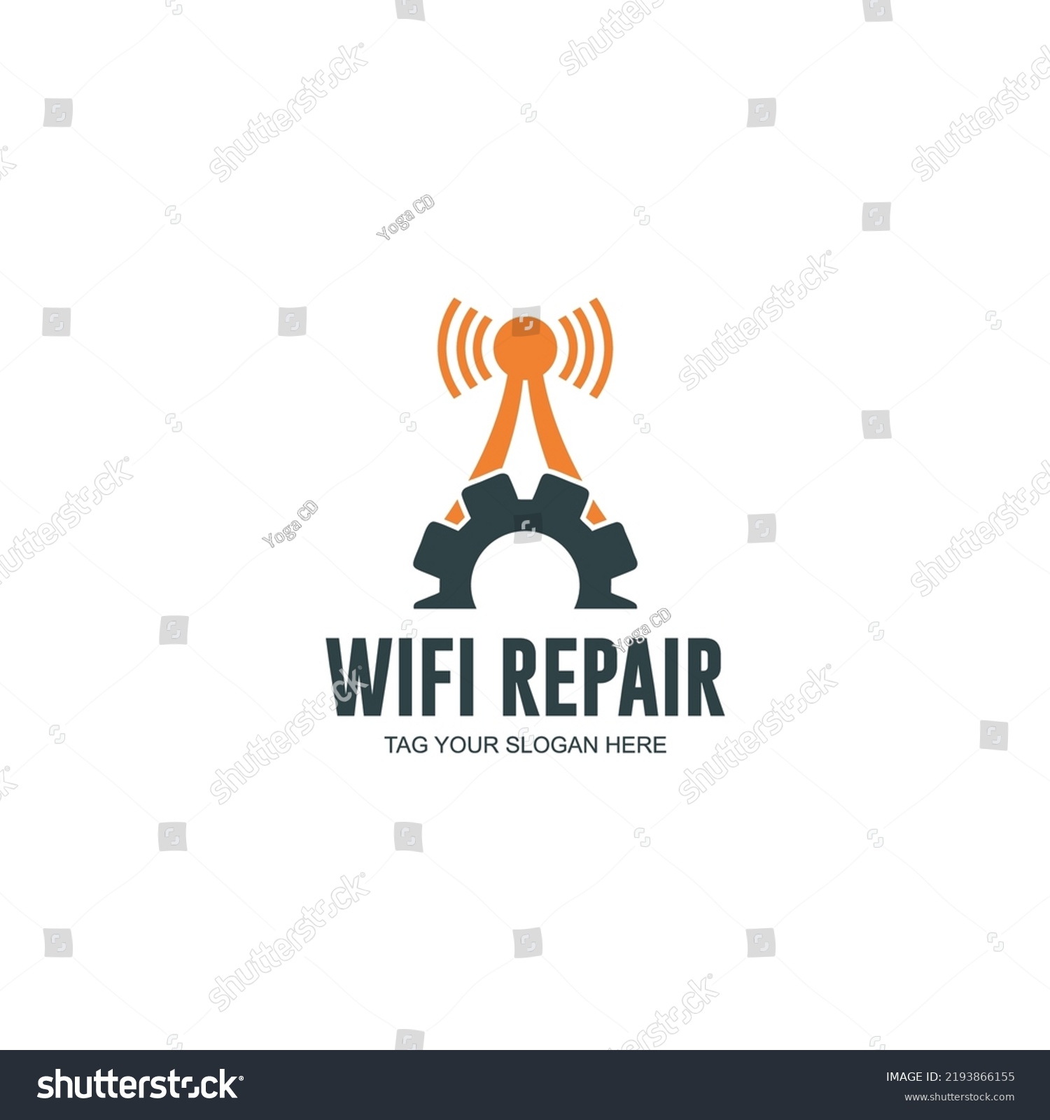 Internet Service Logo Design Clasic Modern Stock Vector Royalty Free Shutterstock