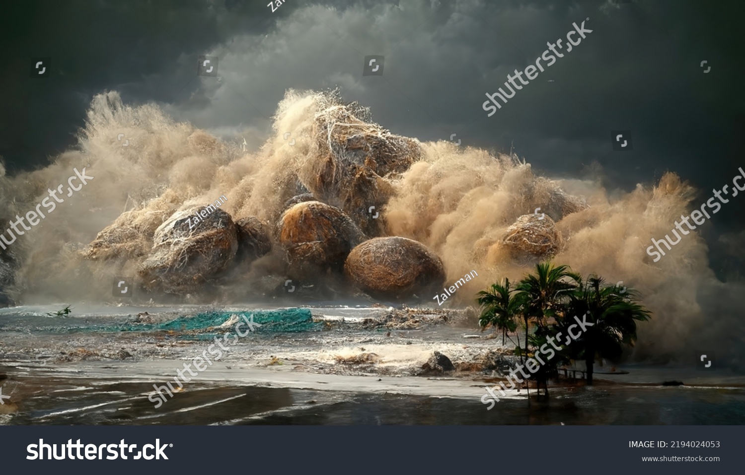 mega tsunami real