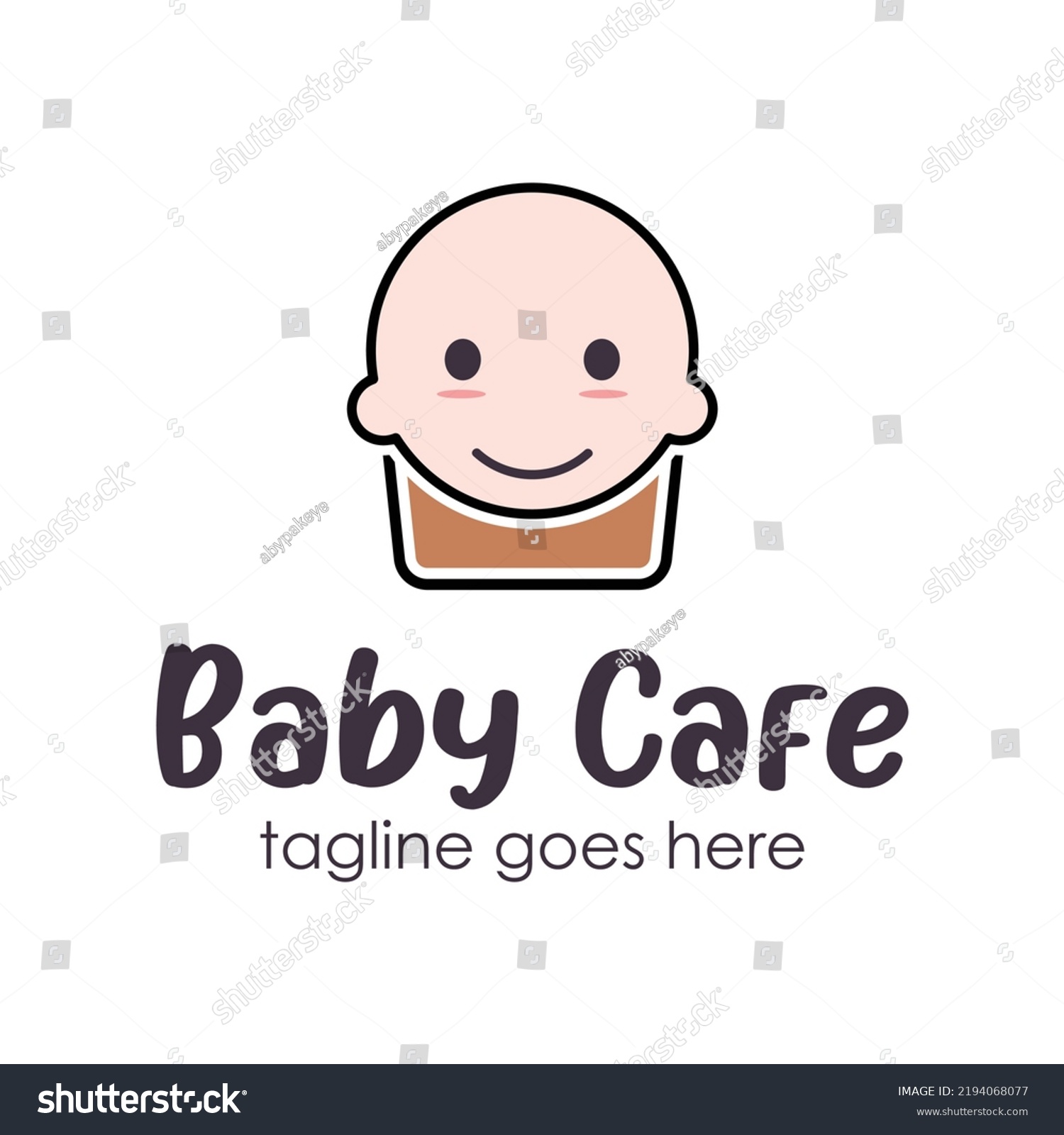 Baby Care Logo Design Template Stock Vector (Royalty Free) 2194068077 ...