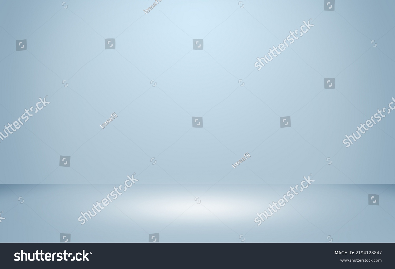 Blue Gradient Studio Wall Room Background Stock Illustration 2194128847 ...