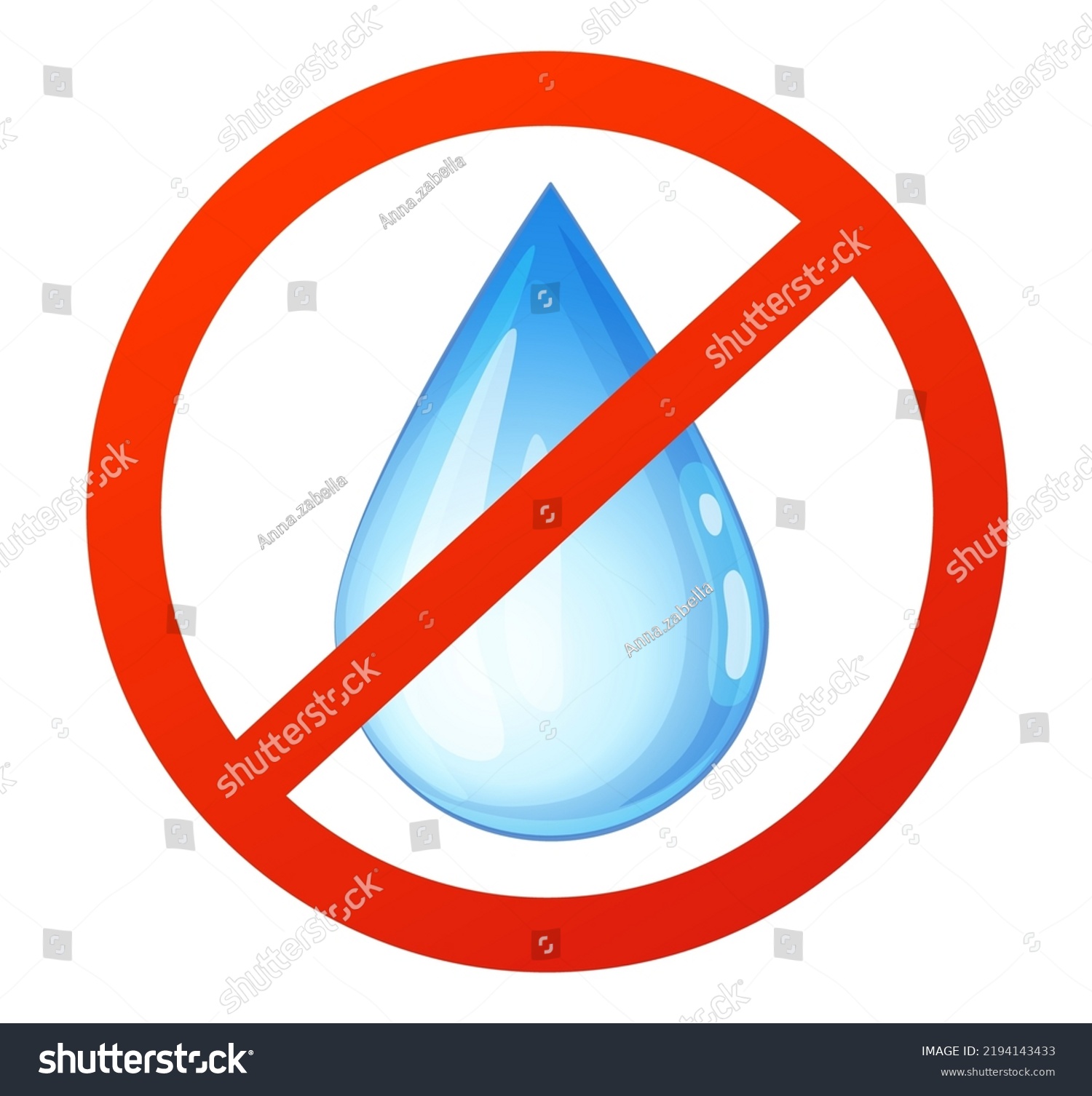 Stop Wasting Water Sign Vector Icon: เวกเตอร์สต็อก (ปลอดค่าลิขสิทธิ์ ...