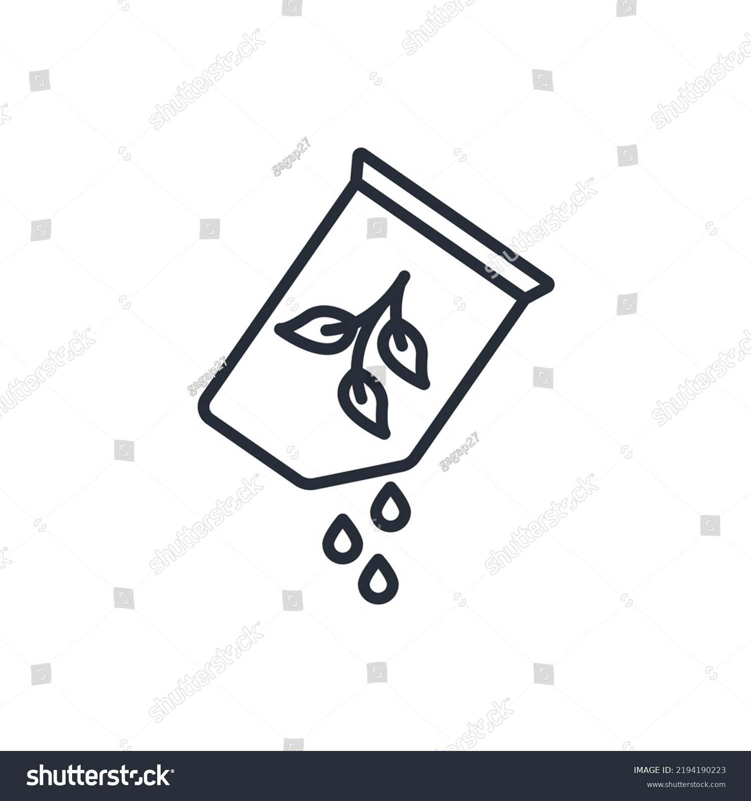 Fertilizer Icons Symbol Vector Elements Infographic Stock Vector ...