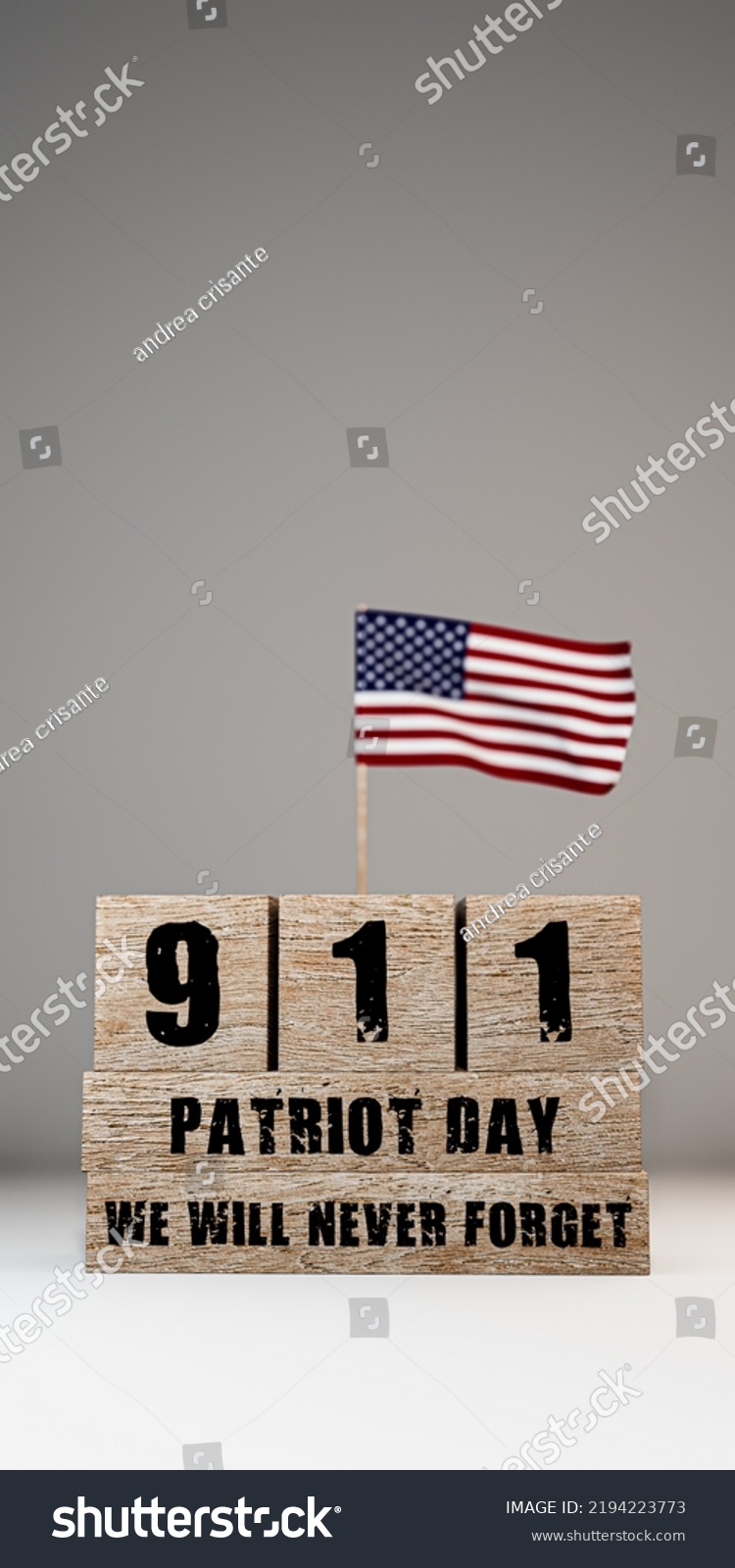 Patriot Day Sign Isolated On White Stock Illustration 2194223773 ...