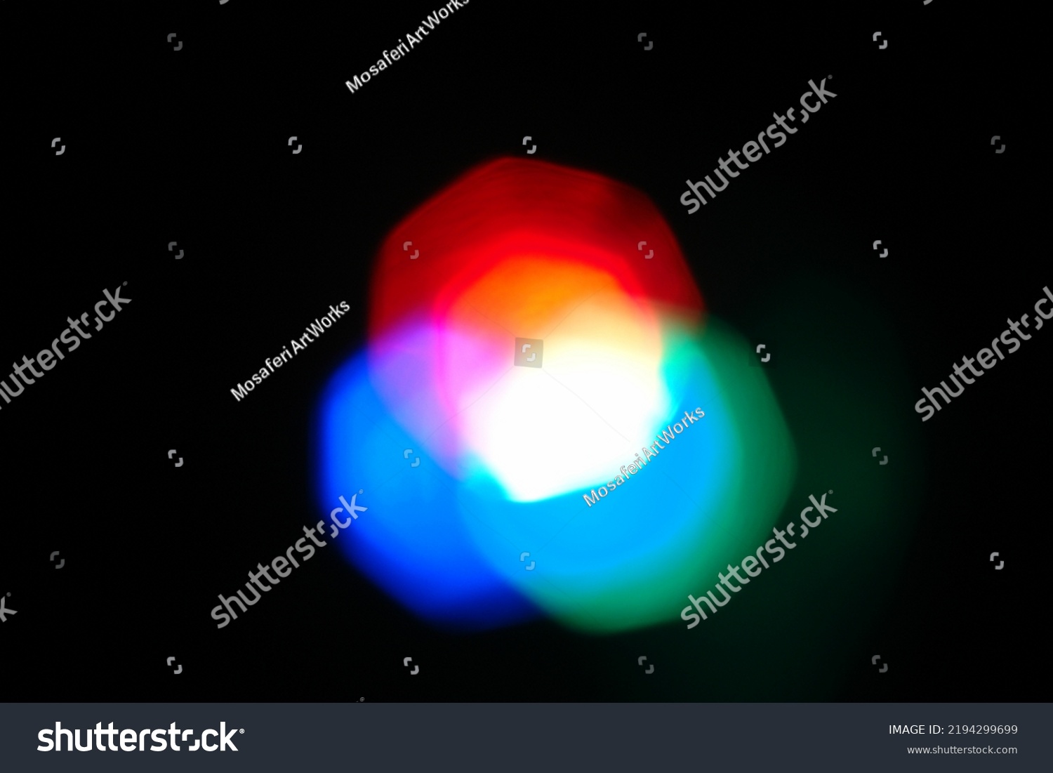 three primary color of light