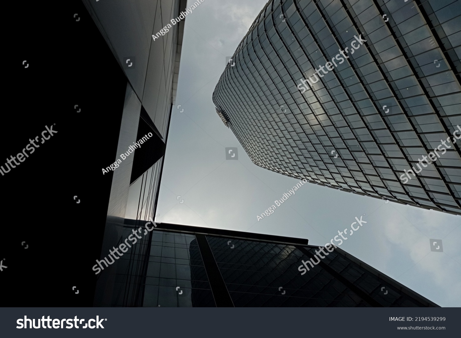 Towering Skyscraper Jakarta Indonesia On January Stock Photo 2194539299 ...