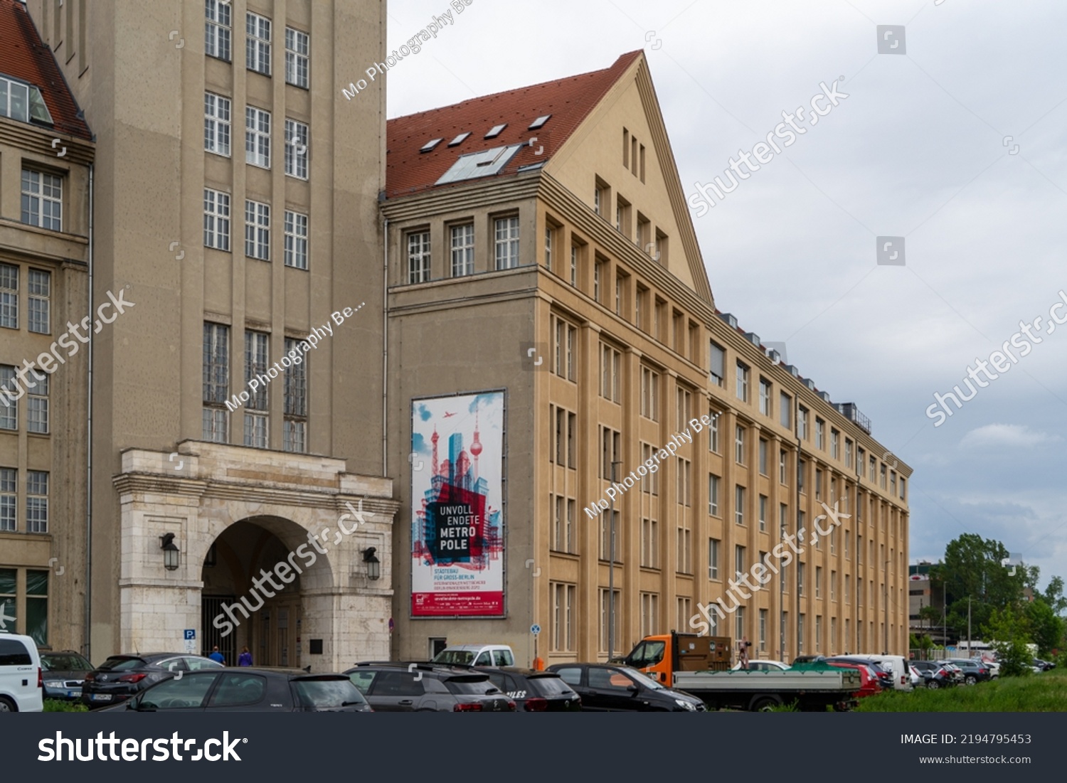 Berlin 2022 Behrensbau Listed Industrial Building Stock Photo ...