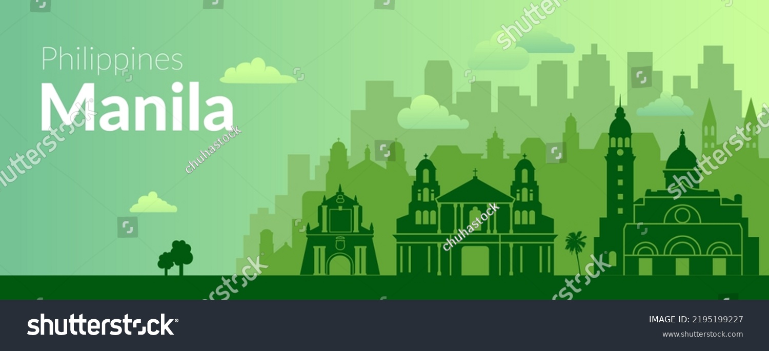 manila-philippines-famous-city-view-banner-stock-vector-royalty-free