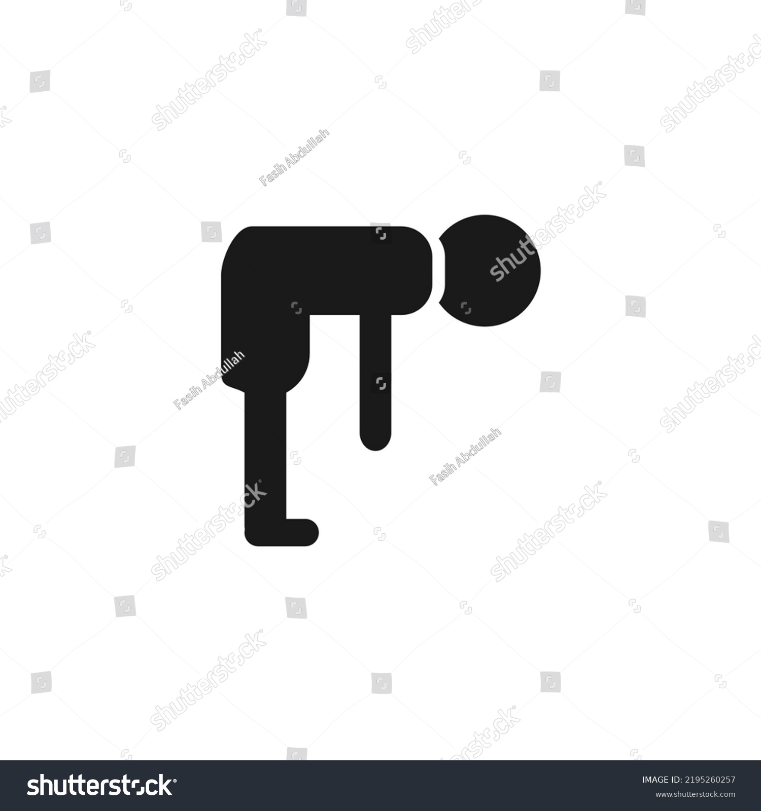 Best Basic Human Movement Icon Illustration Stock Vector (Royalty Free ...