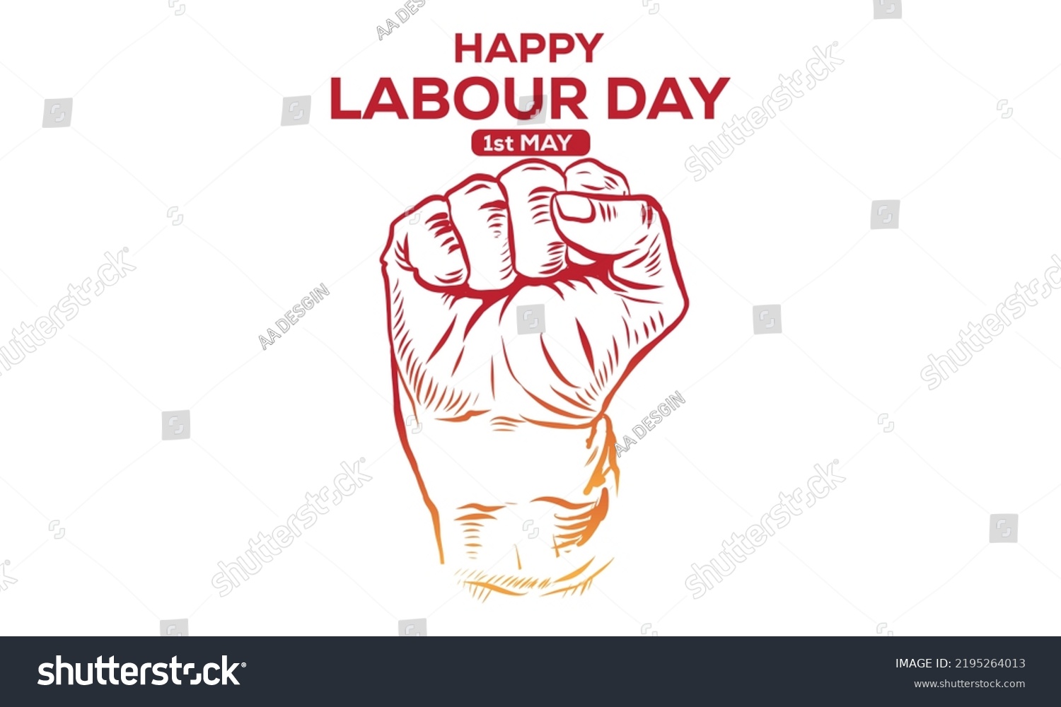 Labor Day Various Professions Representation Background Stock Vector ...