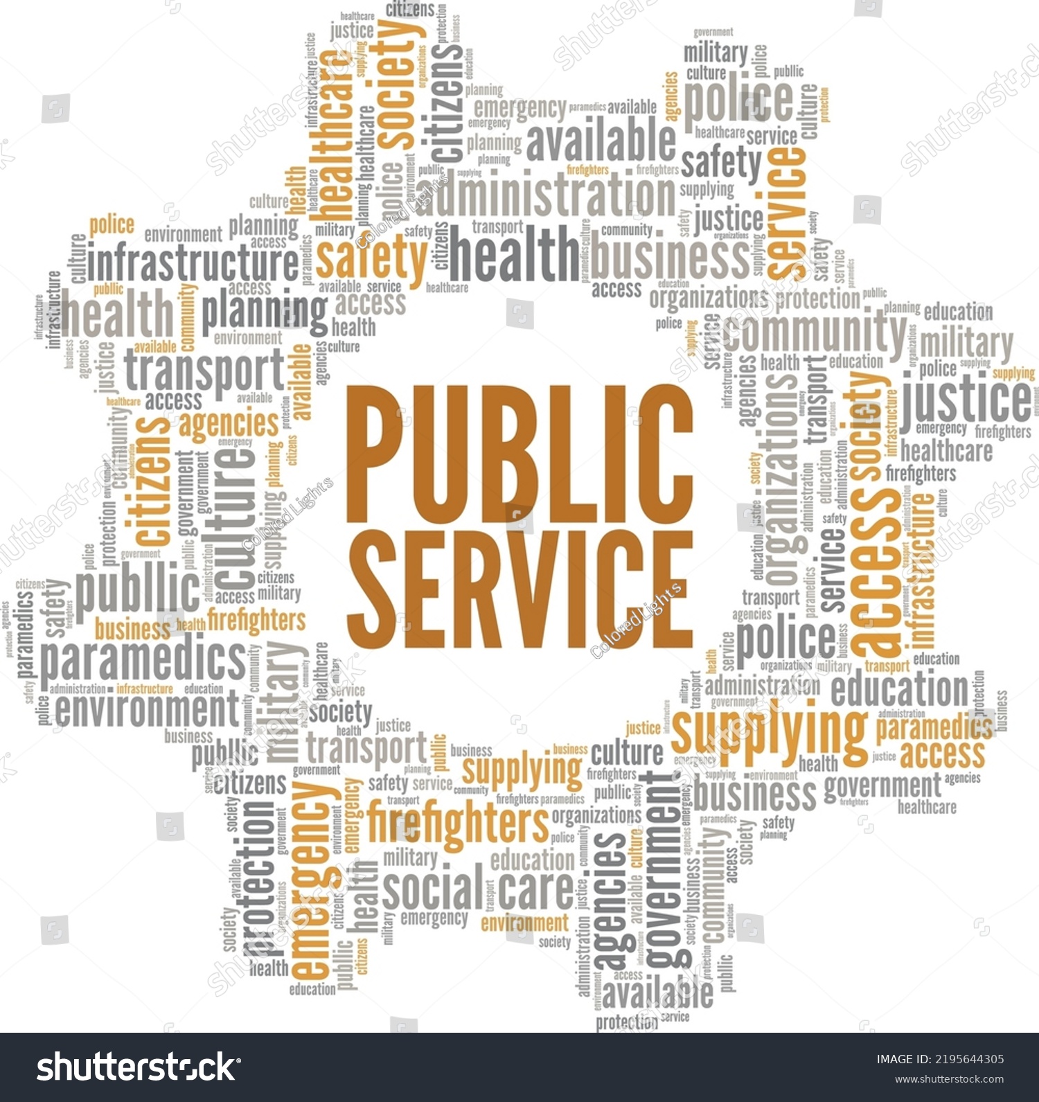 public-service-word-cloud-conceptual-design-stock-vector-royalty-free