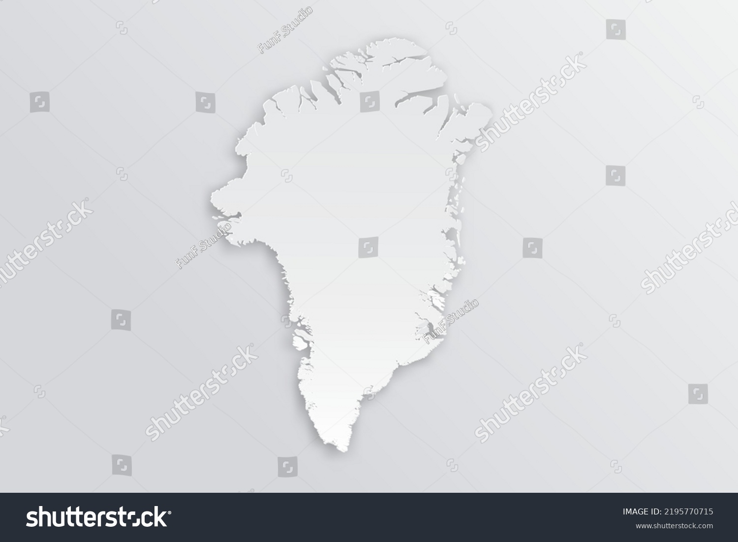 Greenland Map World Map International Vector Stock Vector (Royalty Free ...