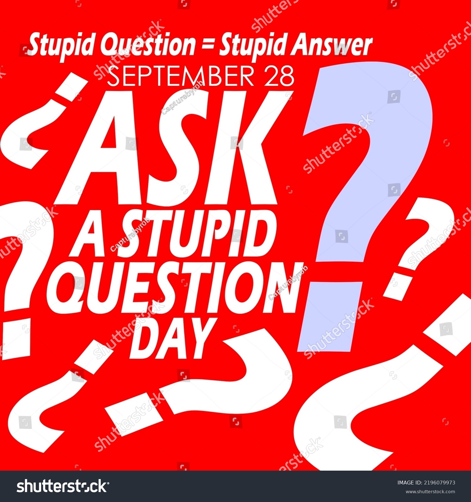 Bold Text Sentences Question Marks On Stock Vector Royalty Free 2196079973 Shutterstock 2741