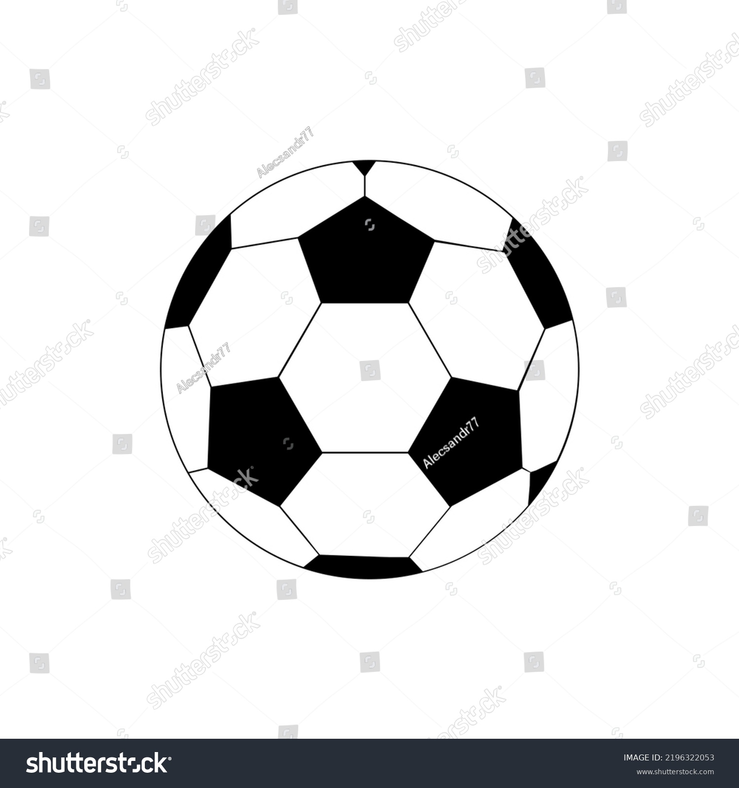 Illustration Football Silhouette Close Stock Vector (Royalty Free ...