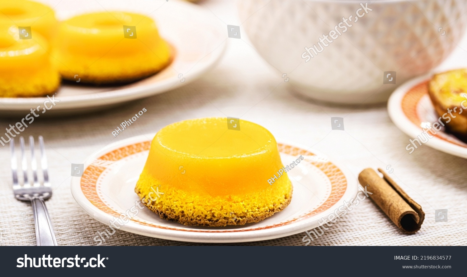 Quindim Brisa Do Lis Typical Sweet Stock Photo 2196834577 | Shutterstock