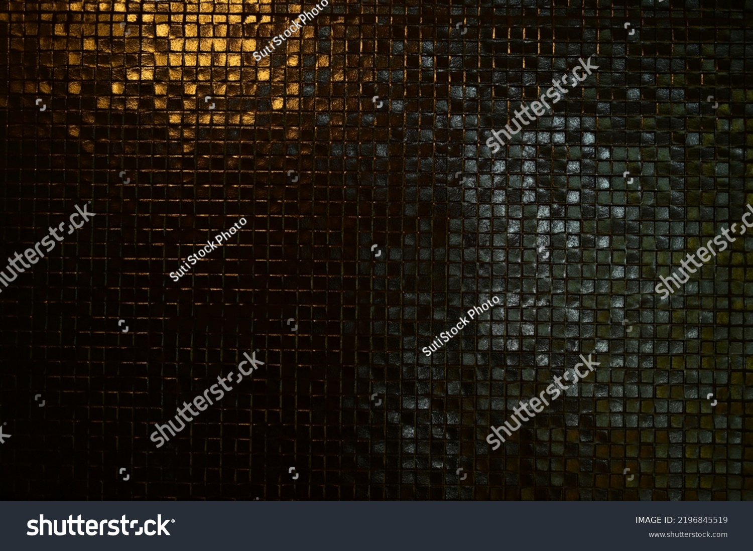 Mosaic Wall Texture Background Light Stock Photo 2196845519 | Shutterstock