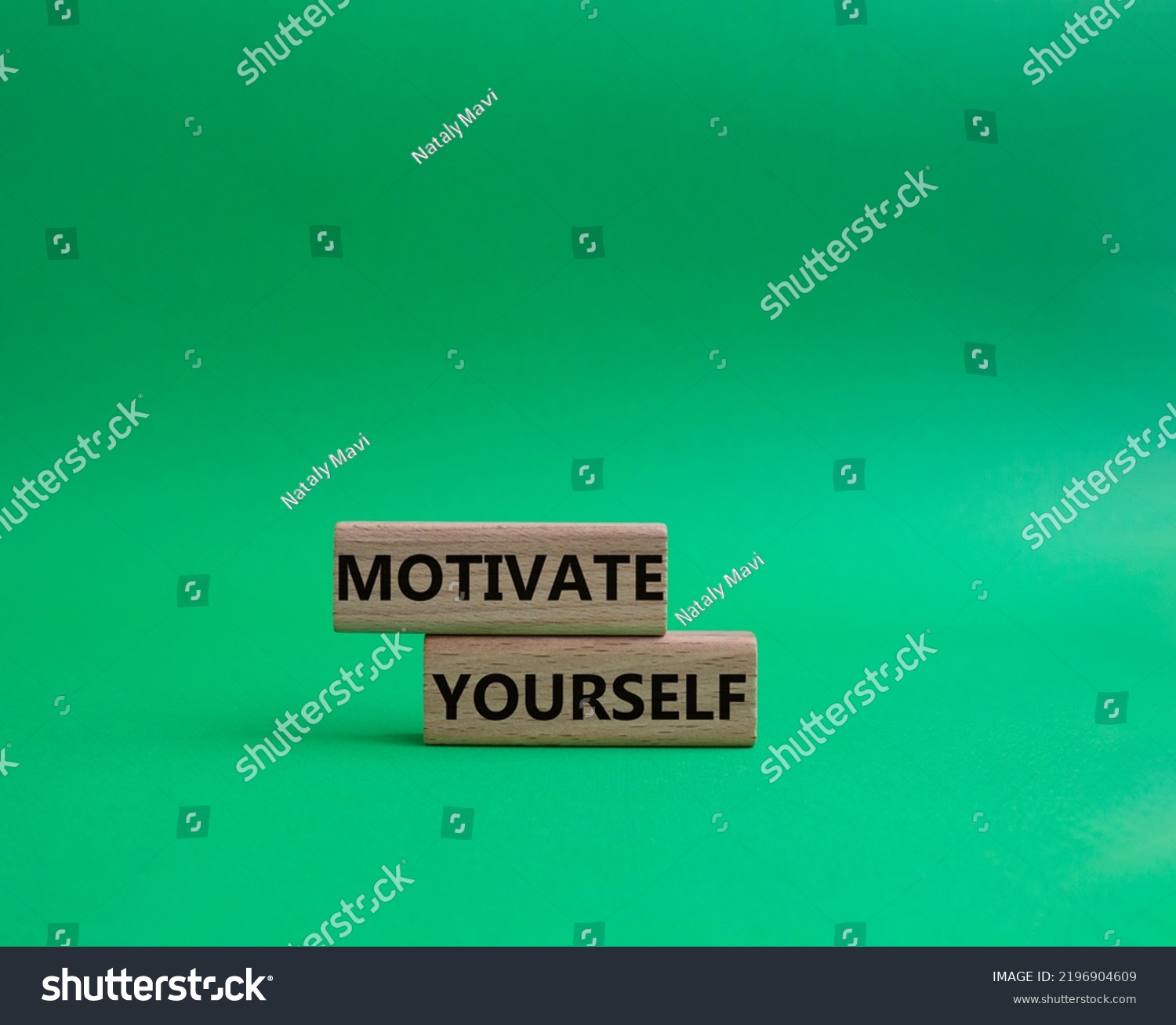 Motivation Symbol Concept Words Motivate Yourself Stock Photo ...