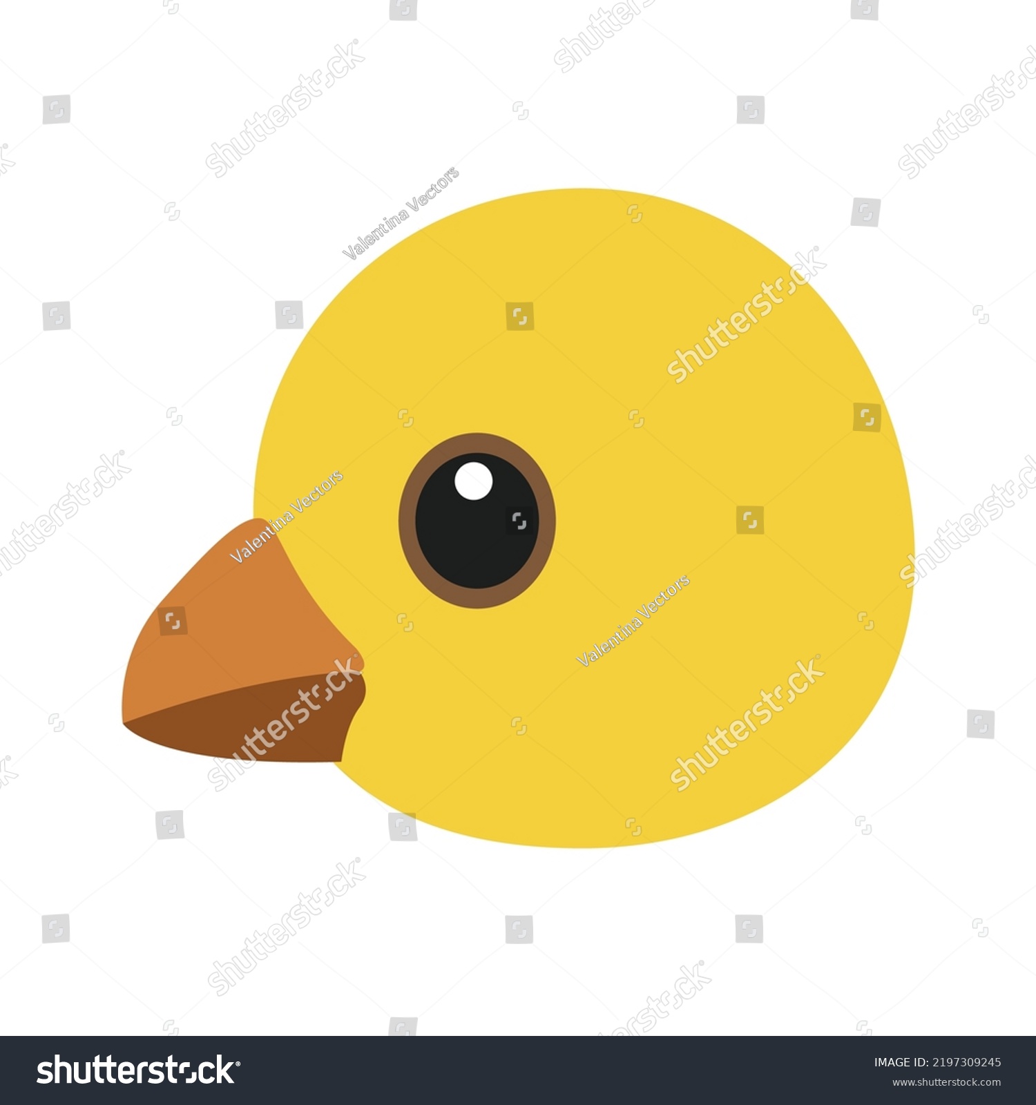 baby-chicken-chick-head-yellow-cute-stock-vector-royalty-free