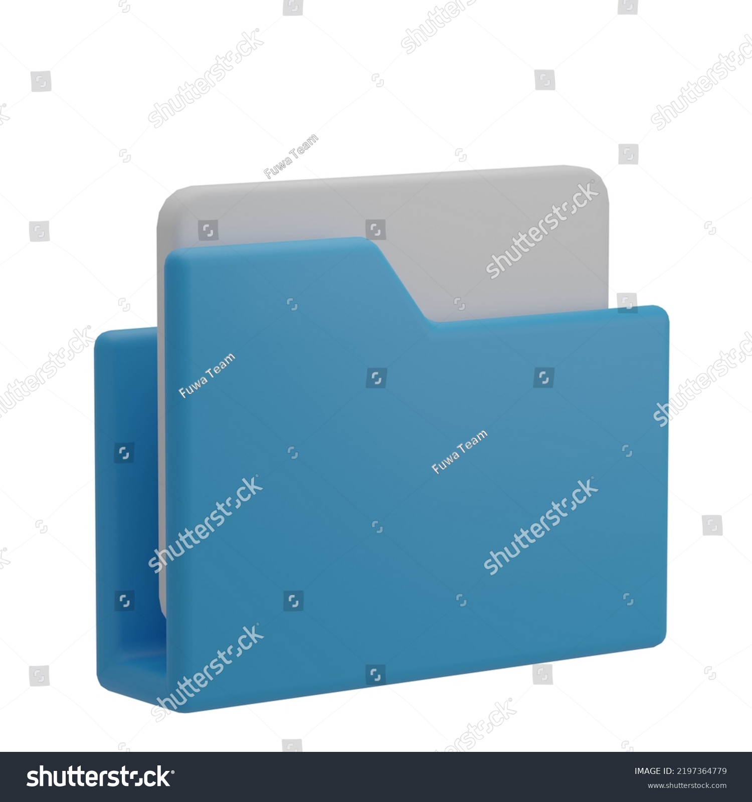 3d File Manager Icon Illustration Render Stock Illustration 2197364779 ...