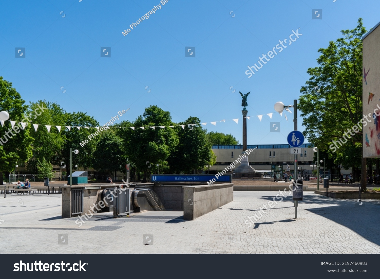 Berlin Kreuzberg 2022 Hallesches Tor Subway Stock Photo 2197460983 ...