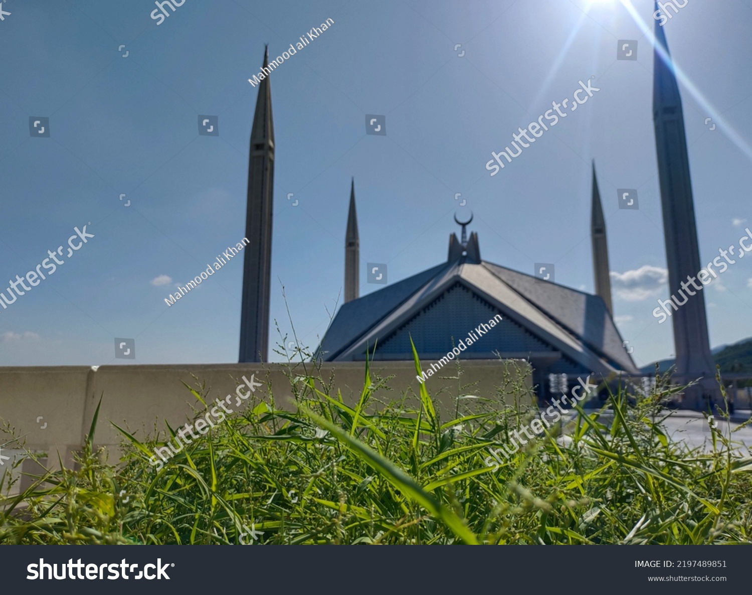 Beautiful Pics Faisal Masjid Islamabad Stock Photo 2197489851   Stock Photo Beautiful Pics Of Faisal Masjid Islamabad 2197489851 