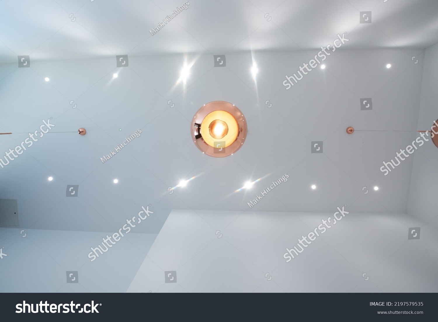 Modern Apartment Building Communal Areas Stock Photo 2197579535