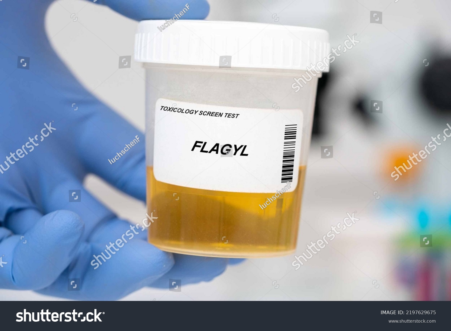 flagyl-flagyl-urinalysis-urine-sample-container-stock-photo-2197629675