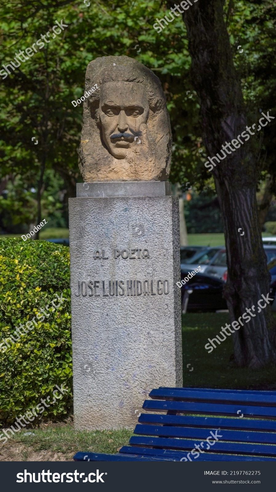 Santander Spain June 28th 2022 Sculpture Stock Photo 2197762275