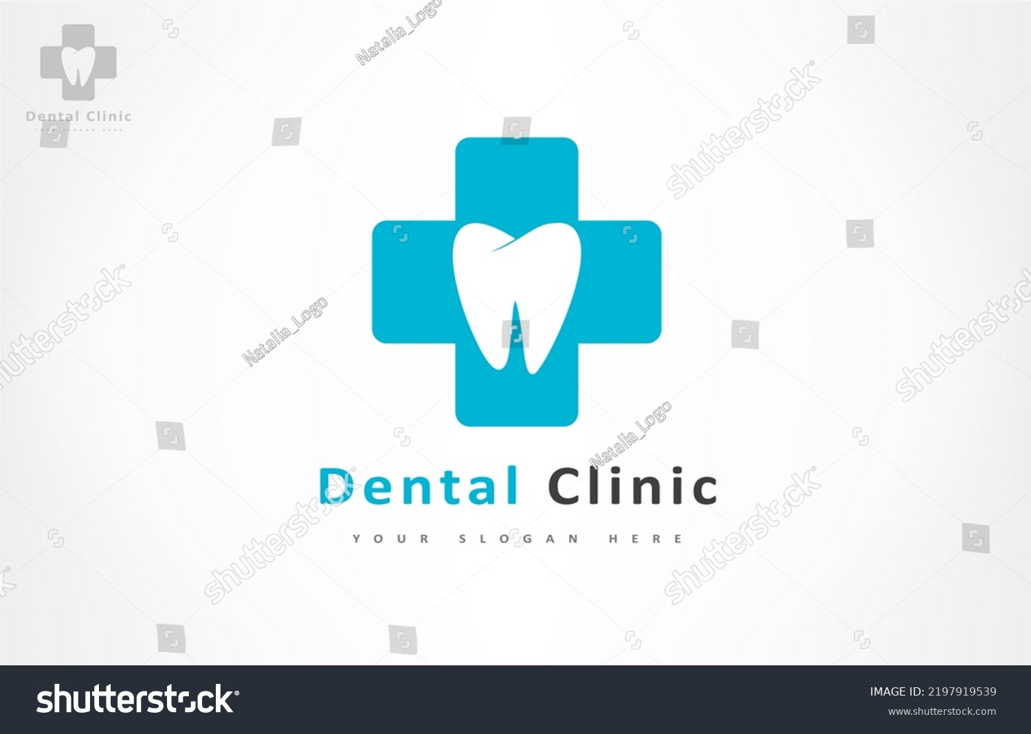 Tooth Logo Vector Dental Clinic Dentistry Stock Vector (Royalty Free ...