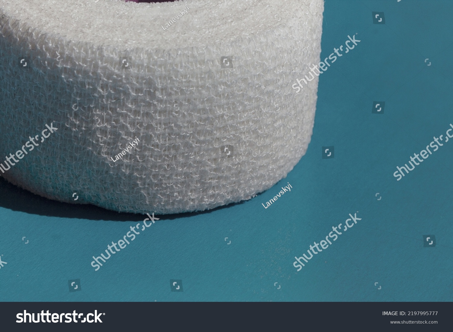 Bandage Dressing Bandage Gypsum Pharmacological Dressing Stock Photo