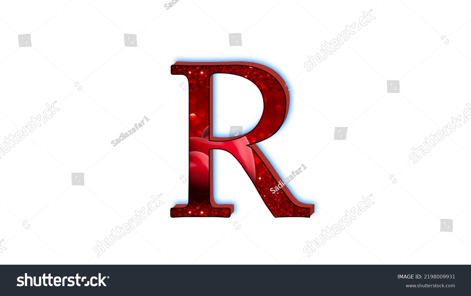 Letter R Picture Red Letter R Stock Illustration 2198009931 Shutterstock