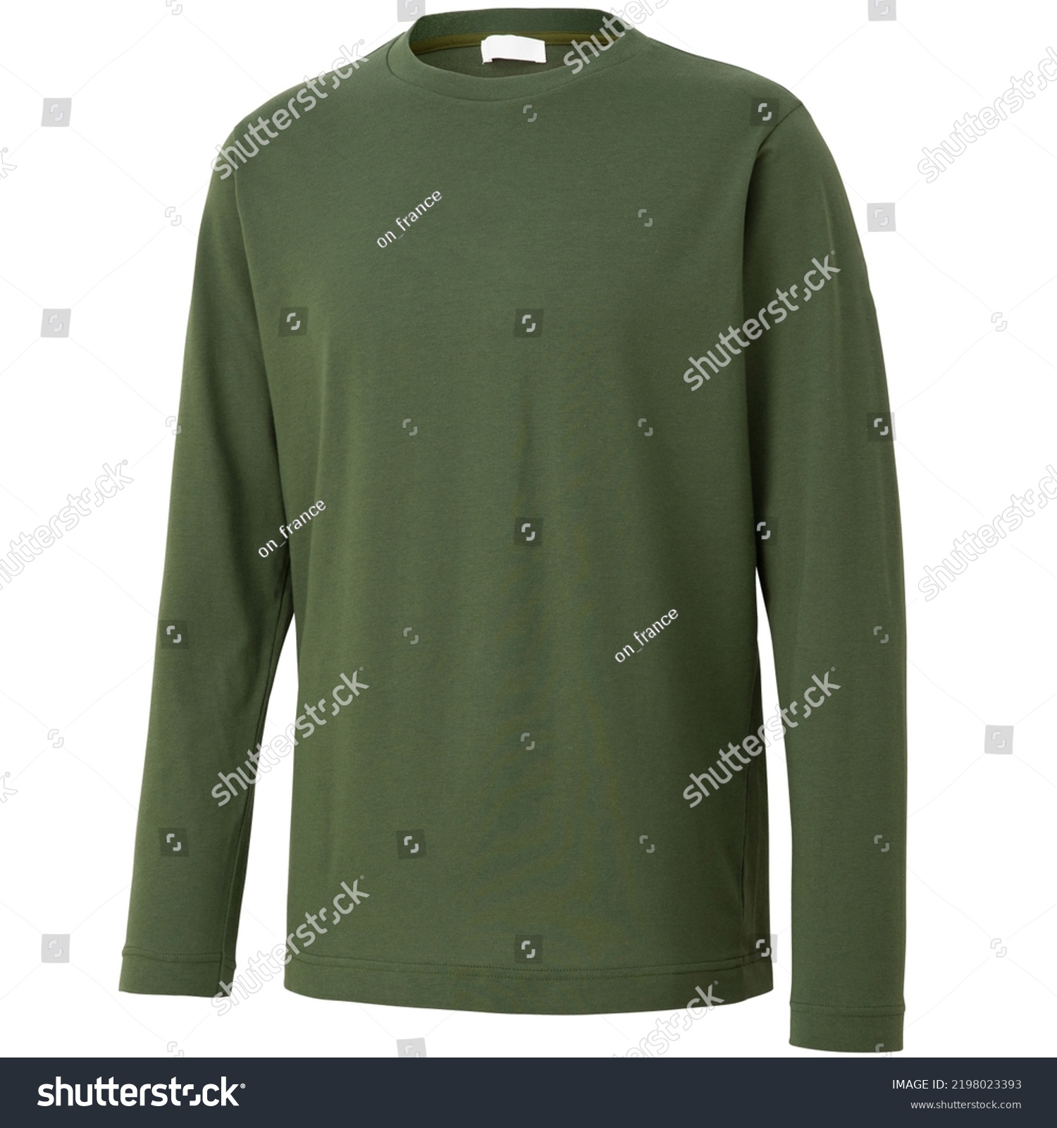 Blank Long Sleeve Shirt Mock Template Stock Photo 2217774785 | Shutterstock