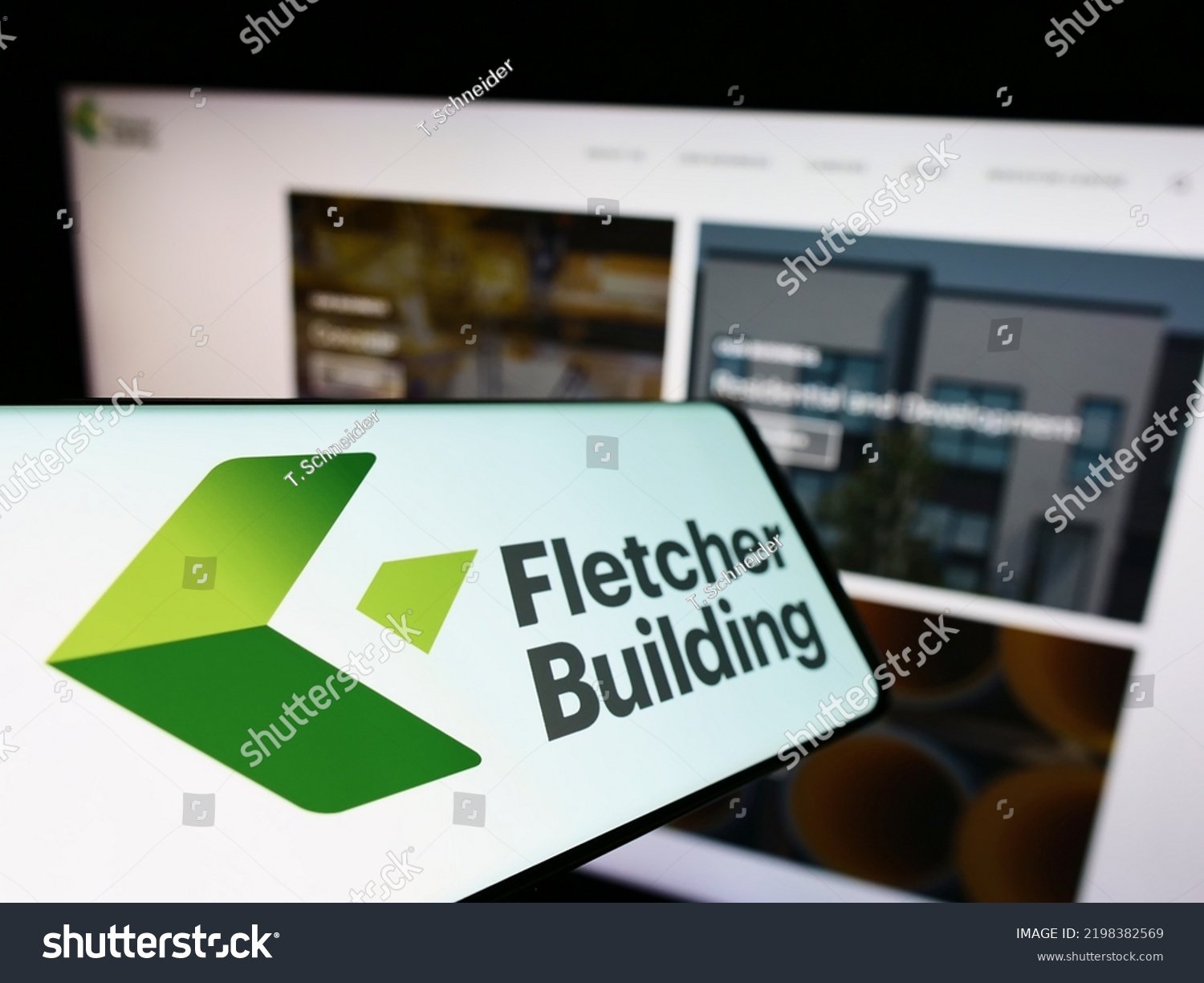 Stuttgart Germany 09042022 Smartphone Logo Construction Stock Photo ...