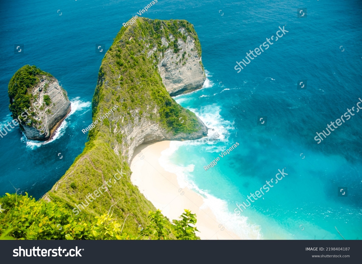 Dinosaur Like Island Nusa Penida Stock Photo 2198404187 | Shutterstock