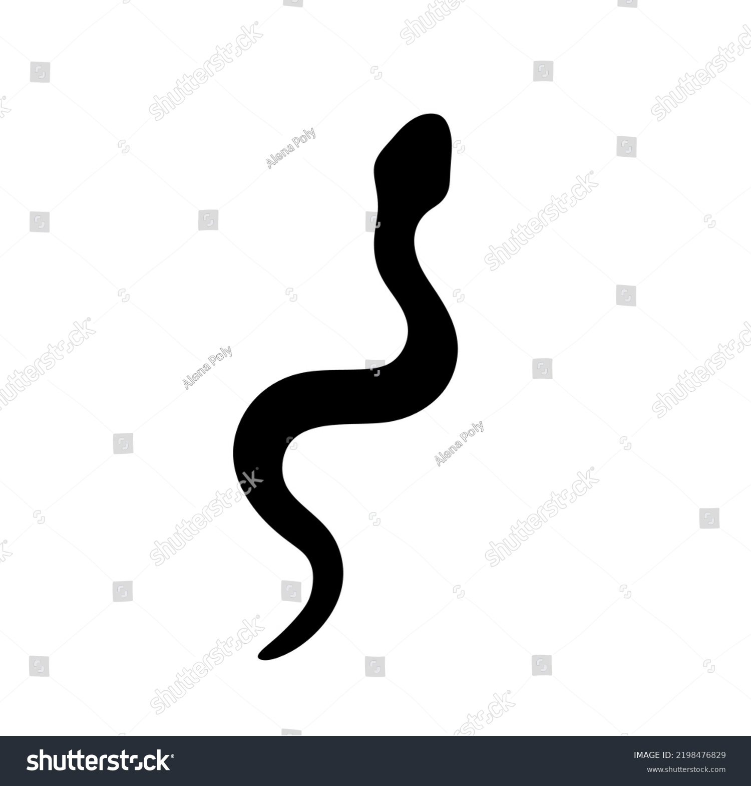 Vector Isolated One Little Crawling Baby Stock Vector (Royalty Free ...