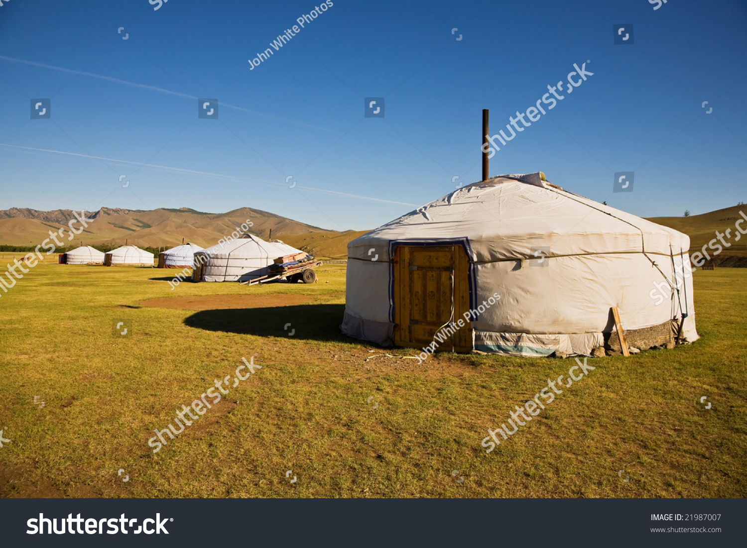 Gers Mongolia Central Asia Stock Photo 21987007 | Shutterstock