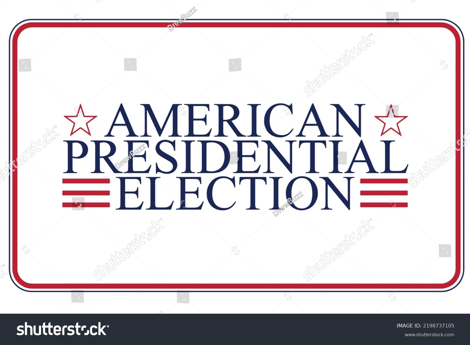 Banner American Presidential 2024 Election Illustration Stock Vector   Stock Vector Banner American Presidential Election Illustration Campaign News Report Slide President Elect 2198737105 