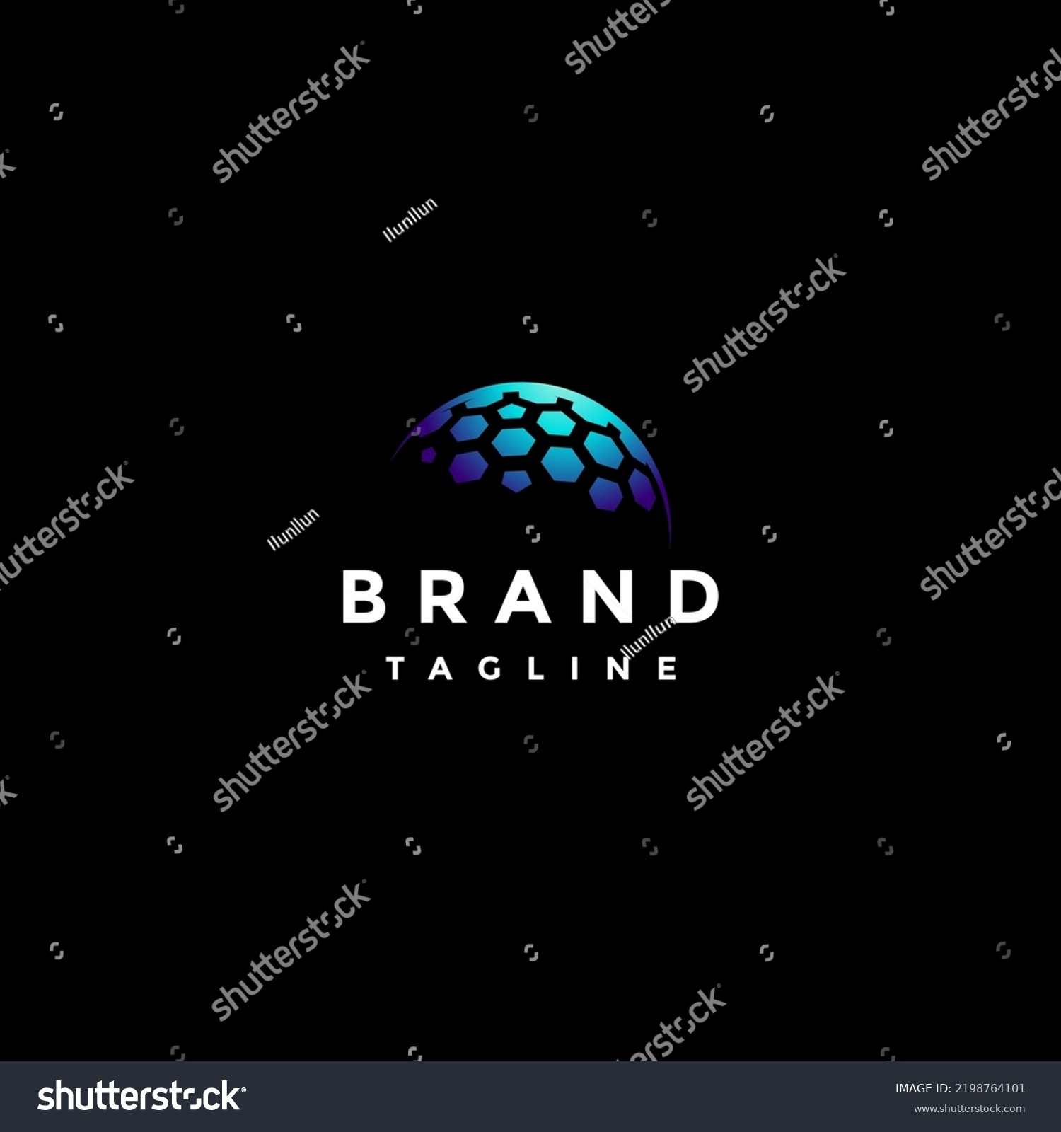 Modern Smart Dome Logo Design Stock Vector (Royalty Free) 2198764101 ...