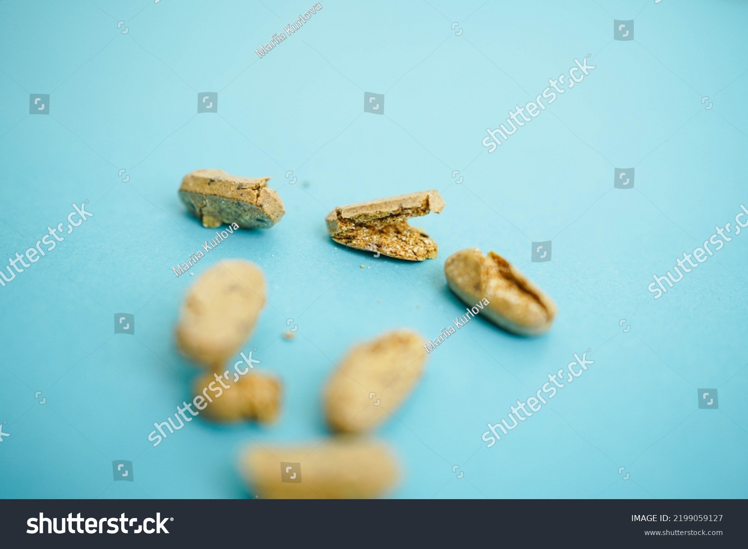 Expired Medicines Closeup Swollen Tablets Poor Stock Photo 2199059127   Stock Photo Expired Medicines Close Up Swollen Tablets Poor Quality And Expired Pills 2199059127 