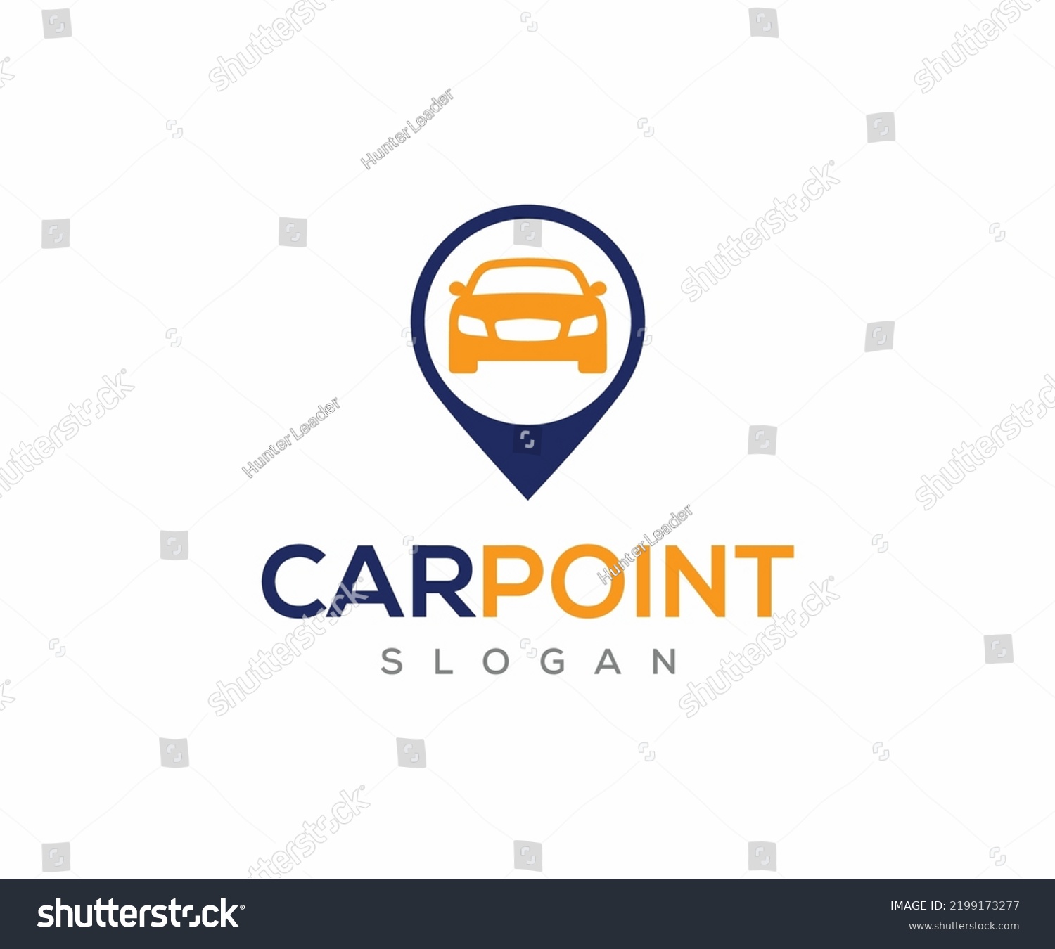 Car Point Logo Design Template Car Stock Vector (Royalty Free ...