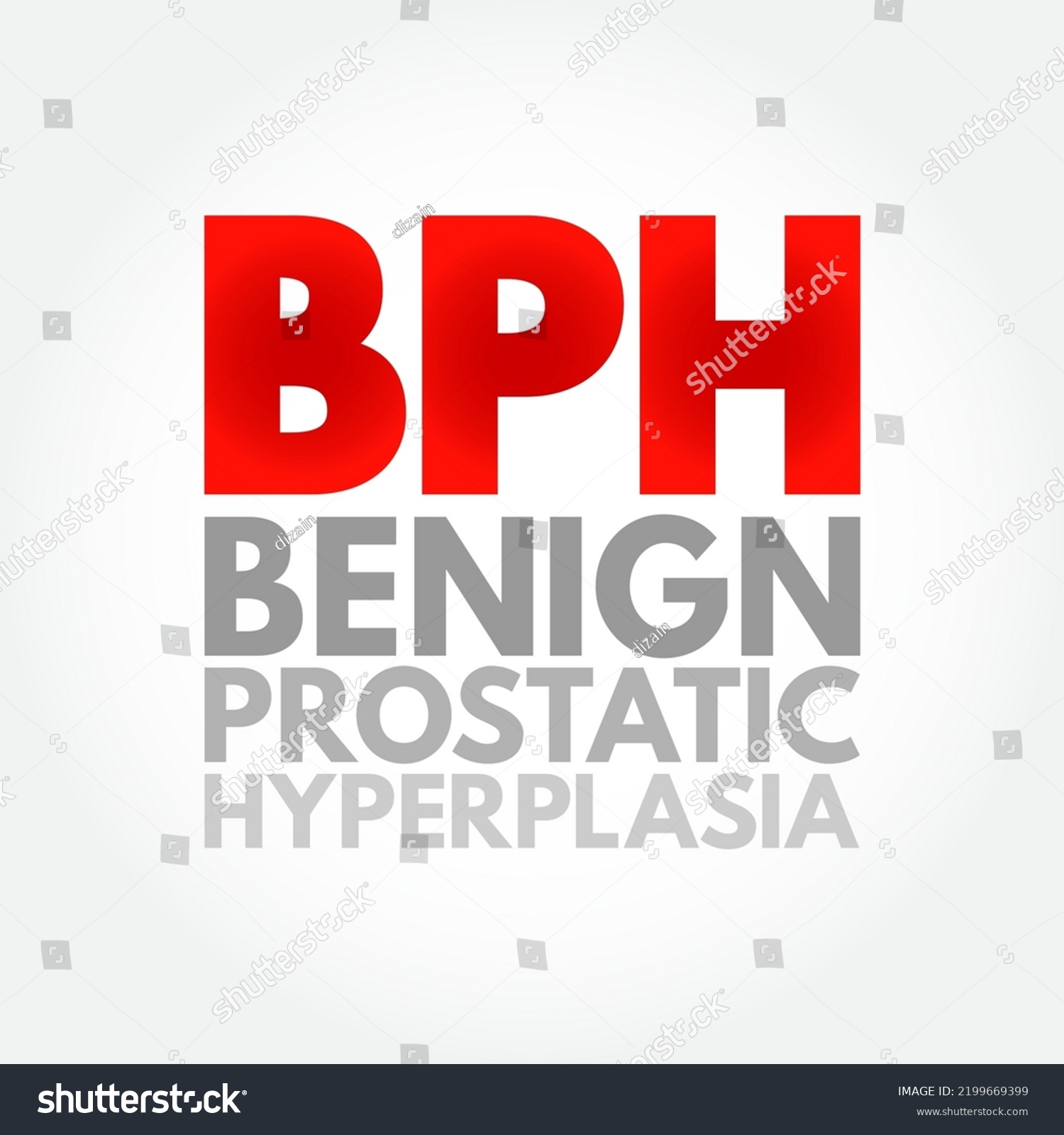 Bph Benign Prostatic Hyperplasia Condition Men Stock Vector Royalty Bph Benign Prostatic Hyperplasia Condition Men Stock Vector Royalty