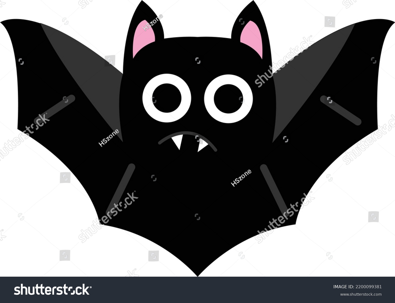 Bat Vector Illustration Image Clip Art Stock Vector (Royalty Free ...