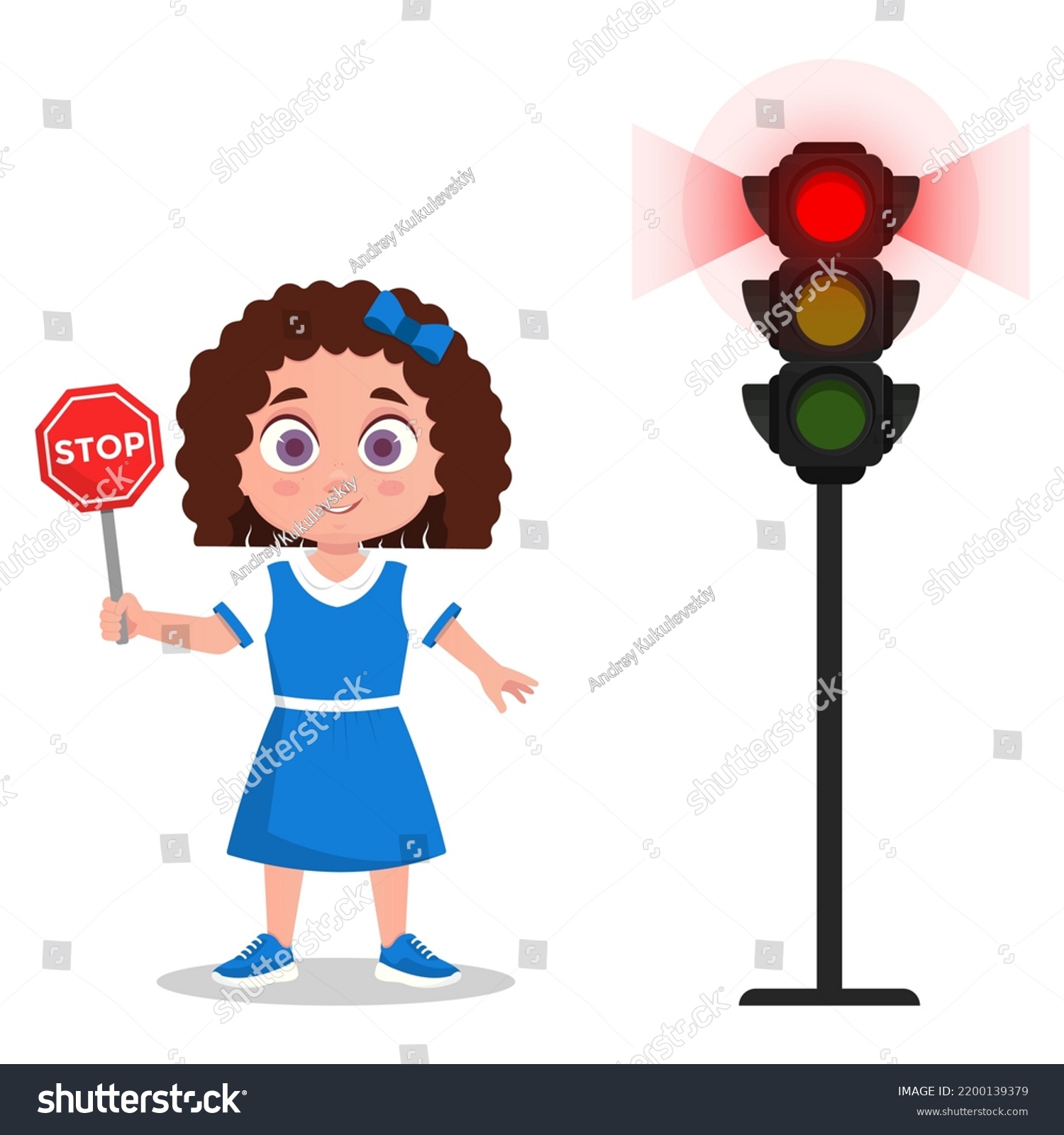 Child Stop Sign Traffic Light Shows Stock Vector Royalty Free 2200139379 Shutterstock Child Stop Sign Traffic Light Shows Stock Vector Royalty Free 2200139379 Shutterstock