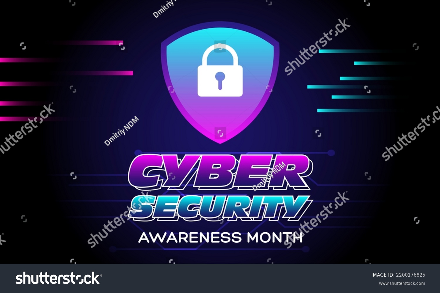 National Cyber Security Awareness Month Ncsam Stock Vector Royalty Free 2200176825 Shutterstock 4002