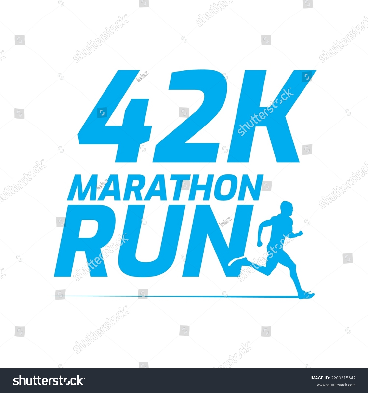 Black Silhouette Marathon Run Event Logo Stock Vector (Royalty Free ...