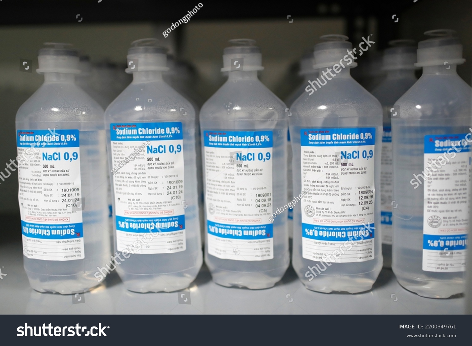 Hospital Pharmacy Sodium Ho Chi Minh Stock Photo 2200349761 | Shutterstock