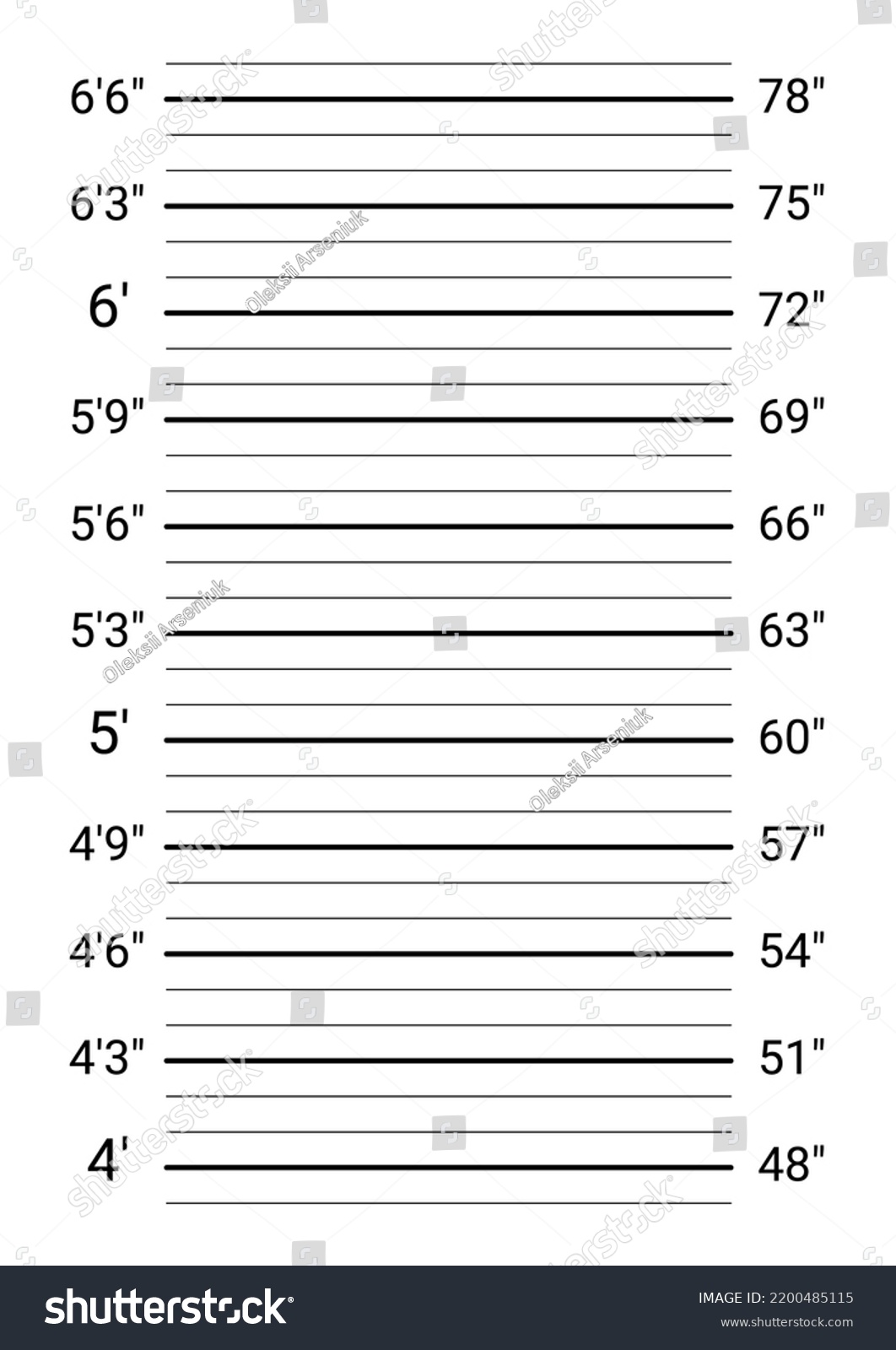 Mugshot Background Police Lineup Wall Imperial Stock Illustration ...