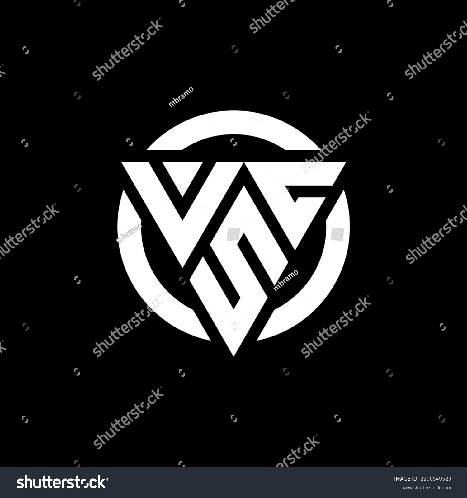 Initial V S C Logo Design Stock Vector (royalty Free) 2200549529 